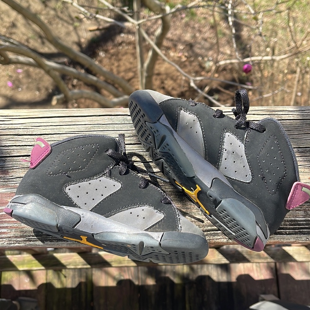 NIKE JORDAN VI 6 Bordeaux Toddler Size 9C